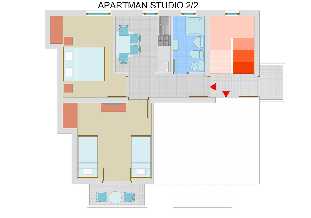 Apartments J&R Babara ビオグラード・ナ・モル エクステリア 写真